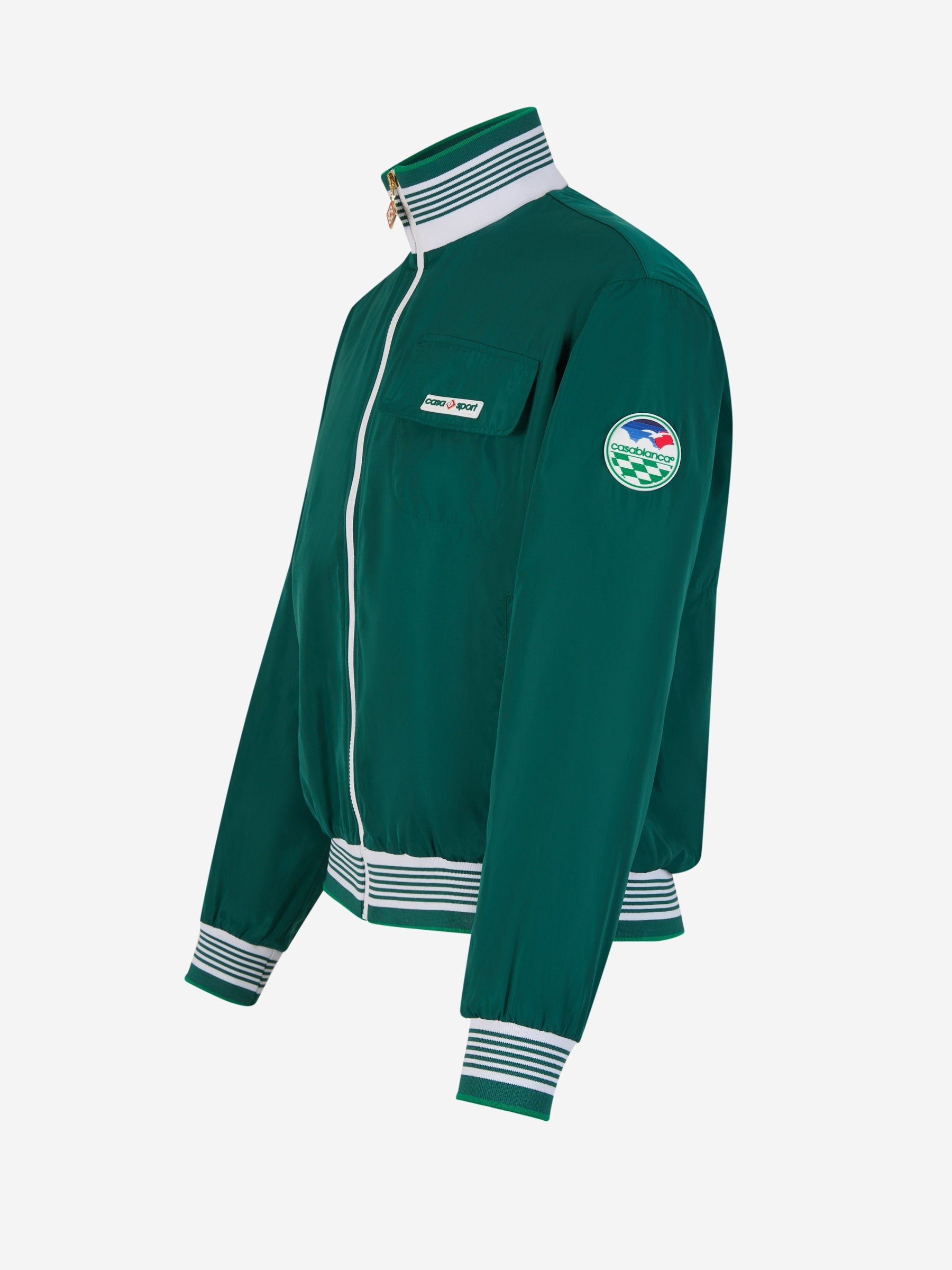 Casablanca Chaqueta Técnica Logo color Verde Oscuro sku 512-002176 01 - Foto 2