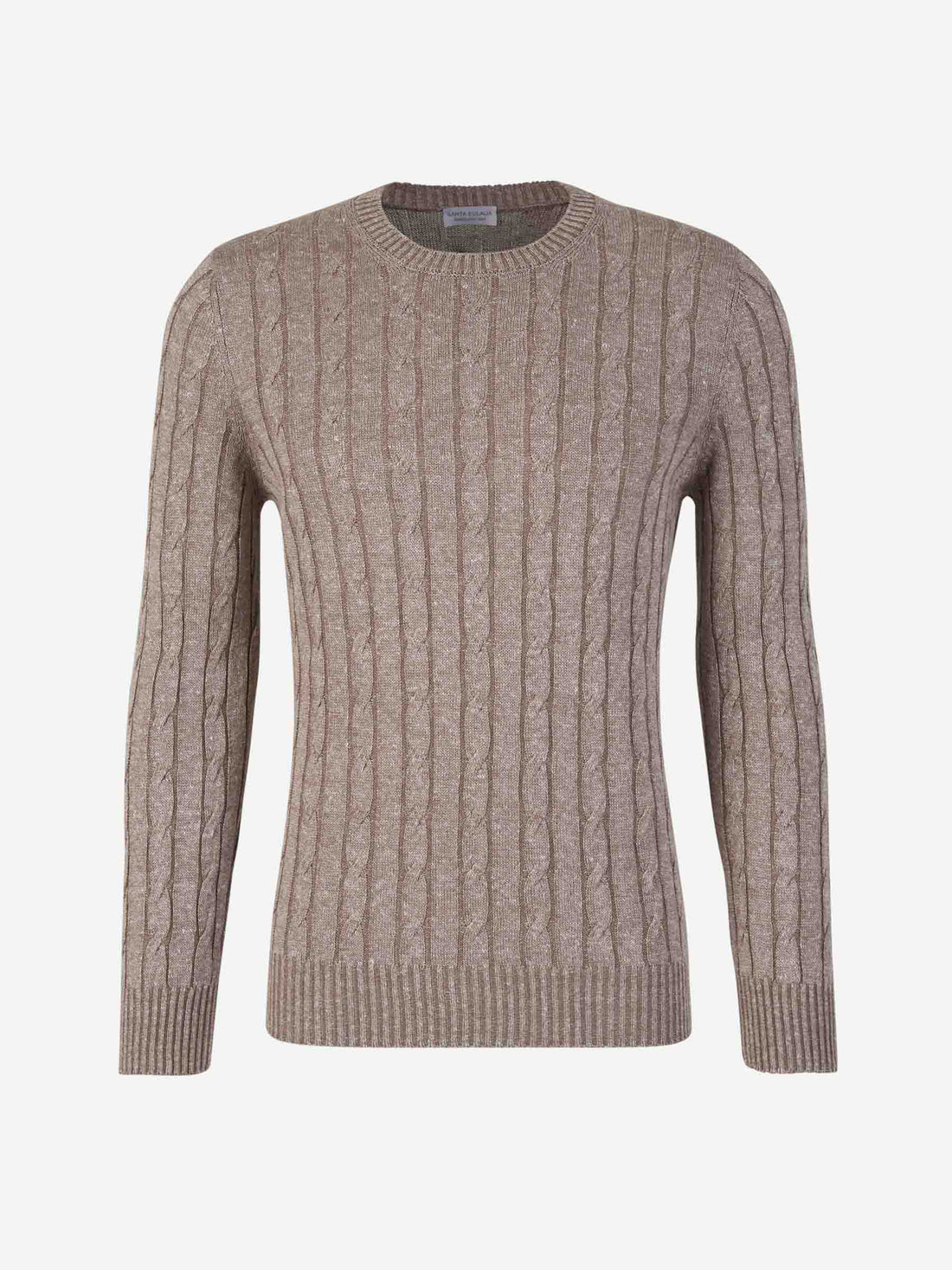 Outlet online Santa Eulalia Hombre Jersey Ochos Lino color Topo sku 542-002353 01 - Foto 1