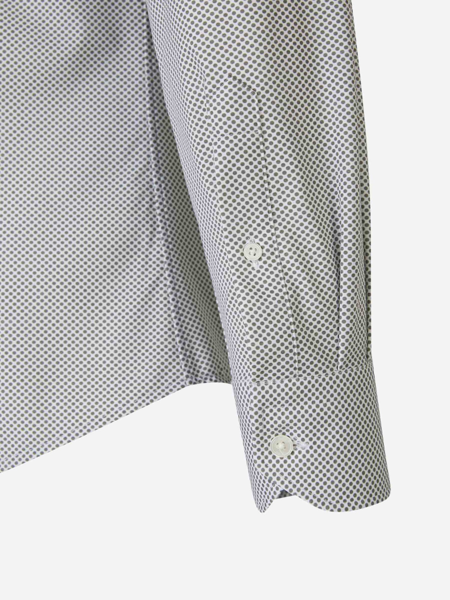 Outlet online Traiano Milano Hombre Camisa Motivo Lunares color Verde Menta sku 531-006237 02 - Foto 4