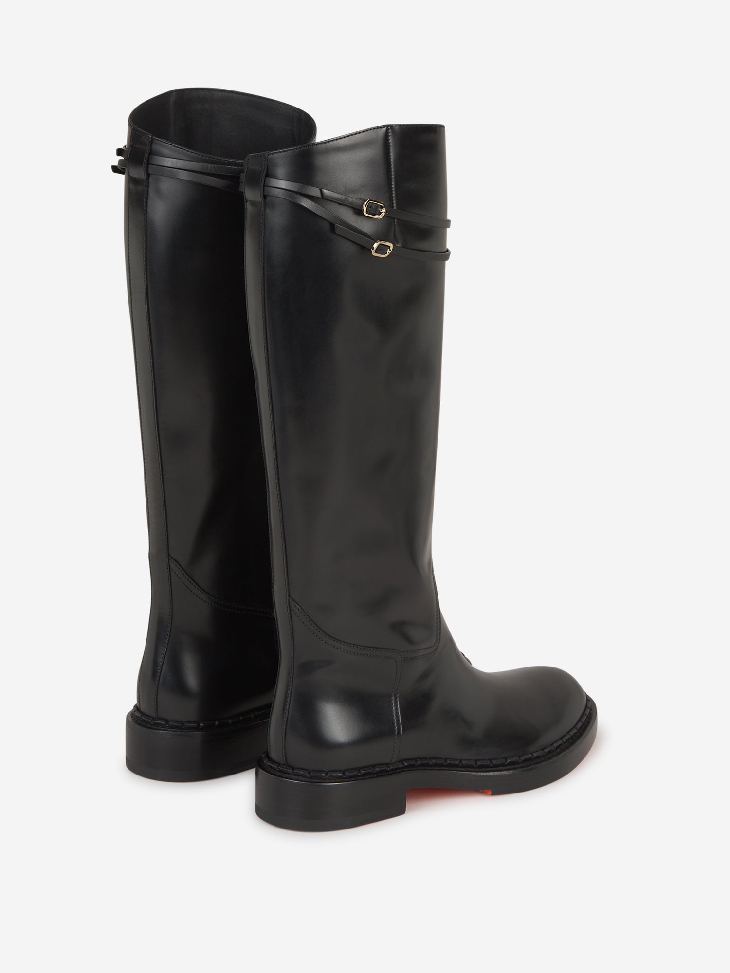 Santoni Botas Piel color Negro sku 805-000664 01 - Foto 3