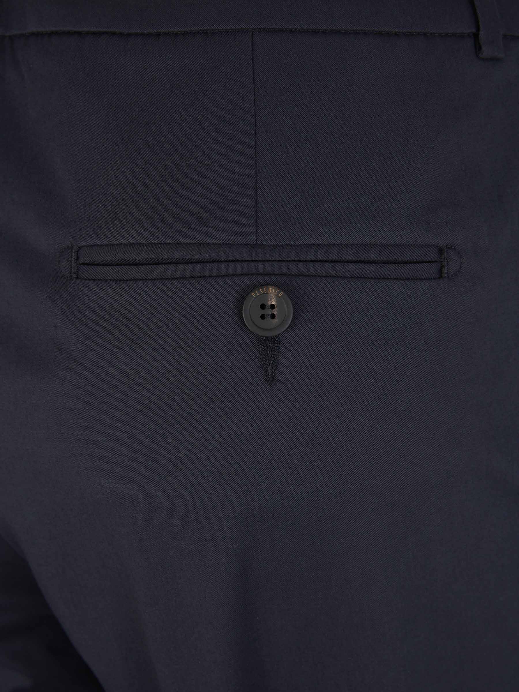 Outlet online Peserico Mujer Pantalones Formales Algodón color Azul Noche sku 761-003458 01 - Foto 5