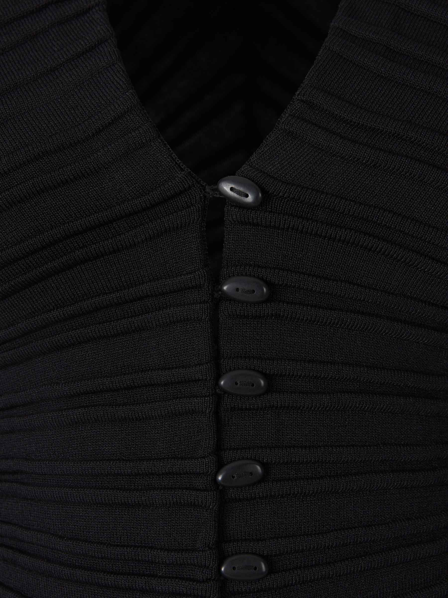 Cult Gaia Cárdigan Punto Blair color Negro sku 713-000299 01 - Foto 3