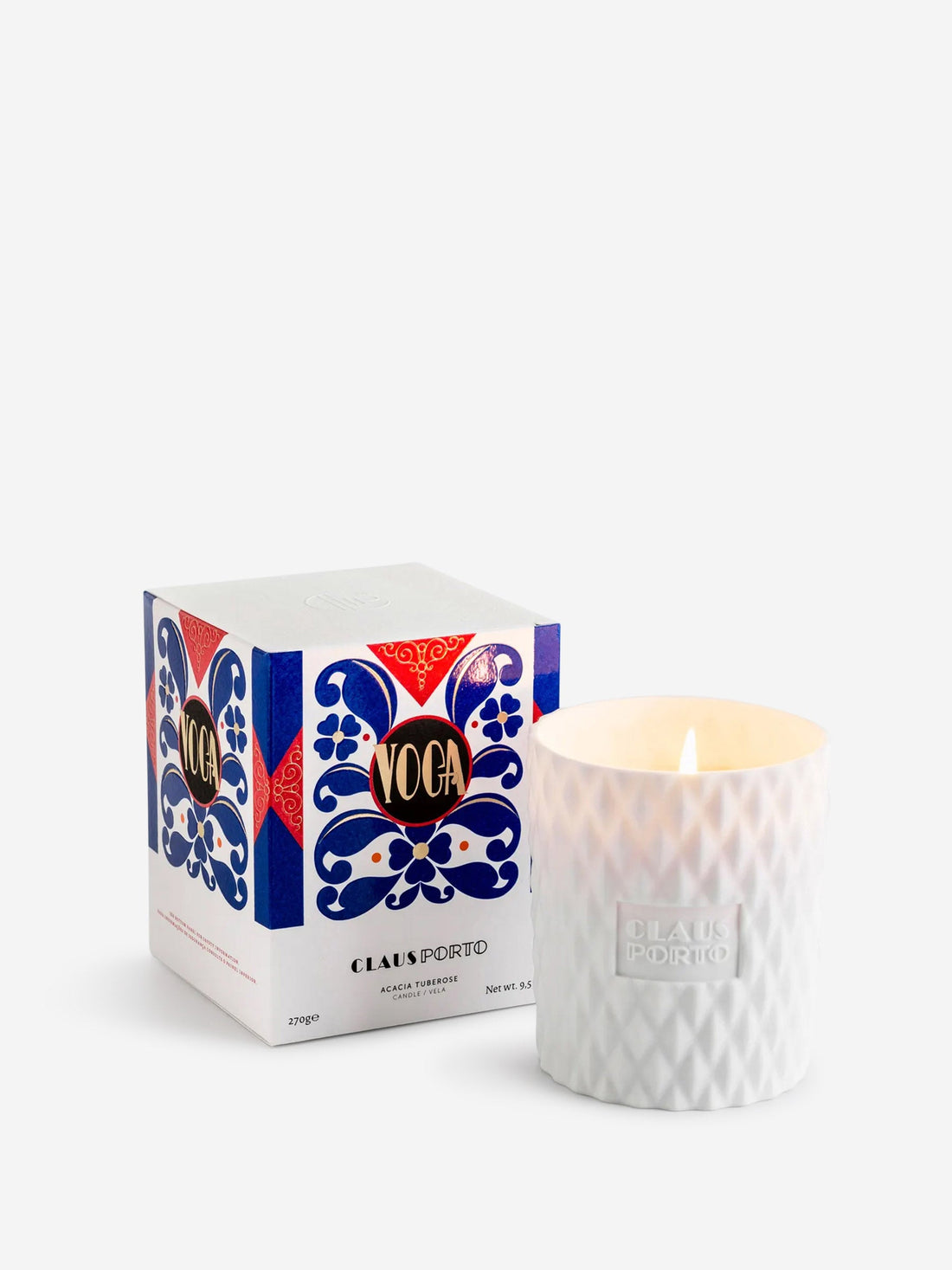 Outlet online Claus Porto Mujer Vela de Acacia Tuberosa Voga color Azul sku 895-000142 03 - Foto 1