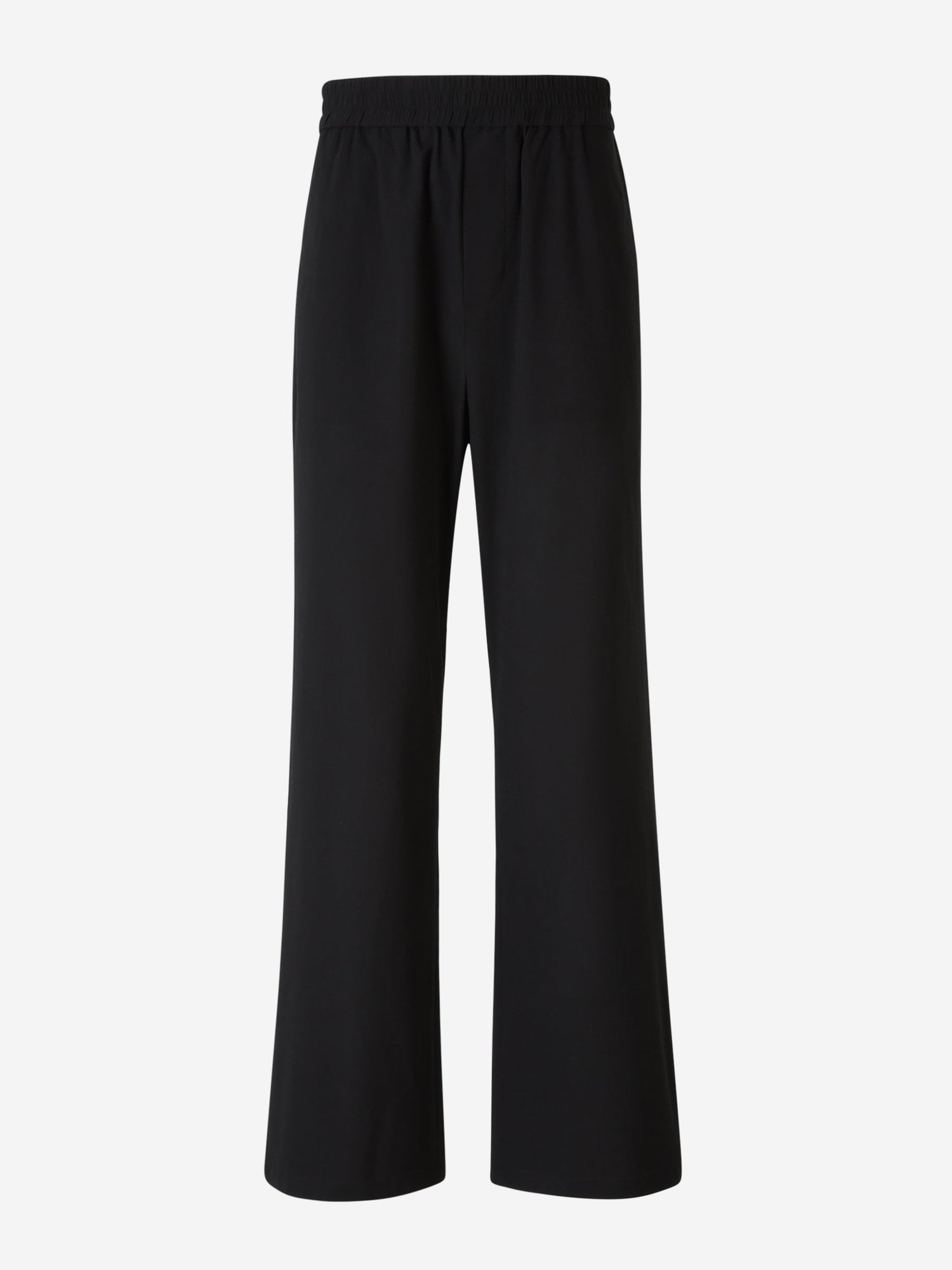Outlet online Ami Paris Hombre Pantalones Crepé Algodón color Negro sku 521-002999 01 - Foto 1