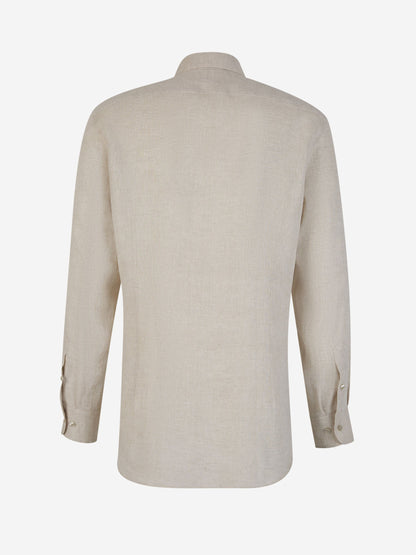 Logo Linen Shirt