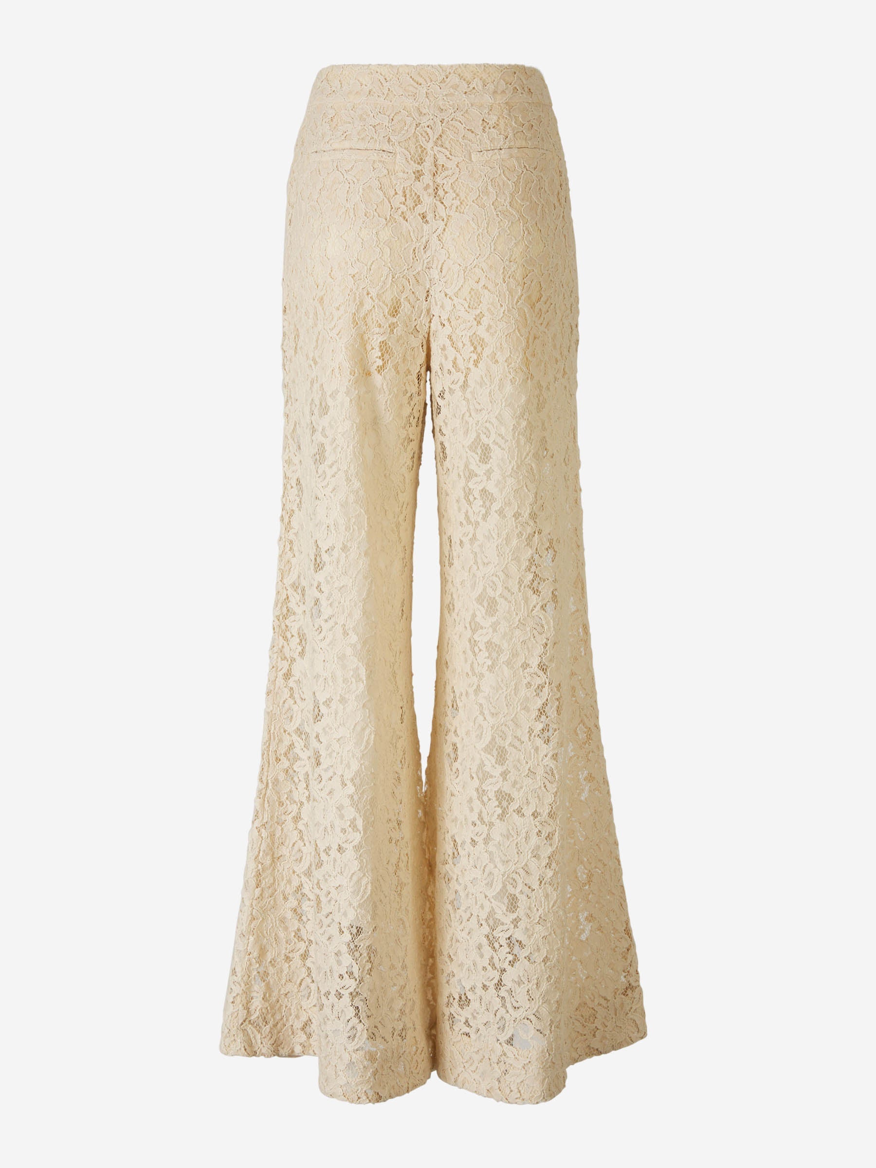 Outlet online Zimmermann Mujer Pantalones Natural Encaje color Crema sku 761-003505 01 - Foto 3