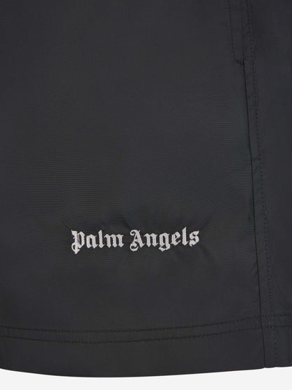 Outlet online Palm Angels Hombre Bañador Técnico Logo color Negro sku 561-001297 01 - Foto 4