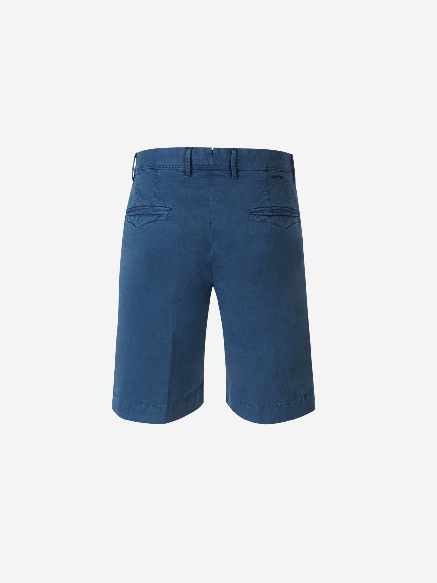 Outlet online Incotex Slacks Hombre Bermudas Casual Algodón color Azul sku 523-000919 03 - Foto 2