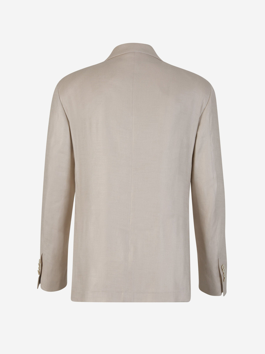 Outlet online Lardini Hombre Americana Lino y Viscosa color Crema sku 302-003420 01 - Foto 2