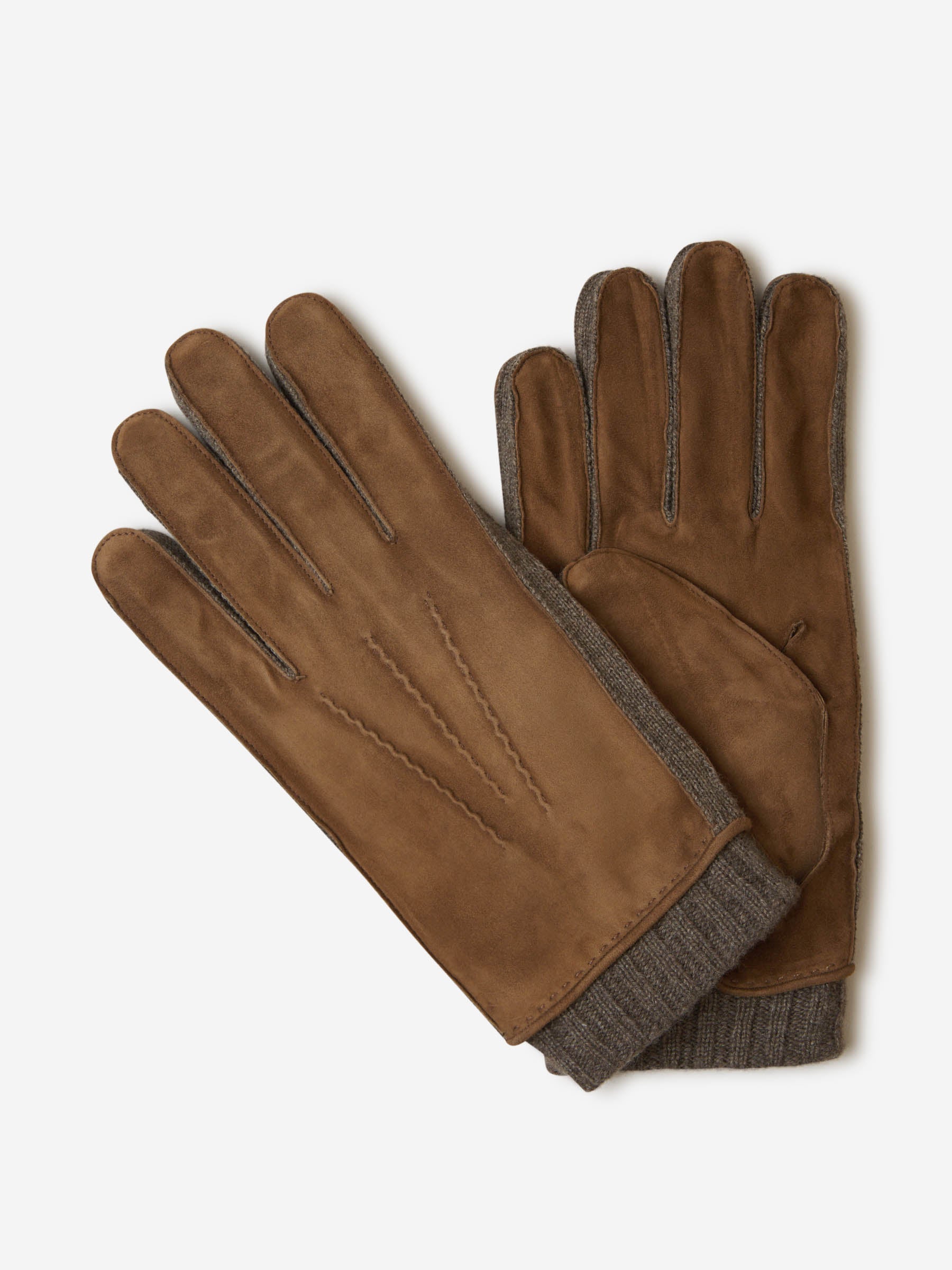 Santa Eulalia Guantes Punto Cashmere color Marron sku 680-000111 01 - Foto 1