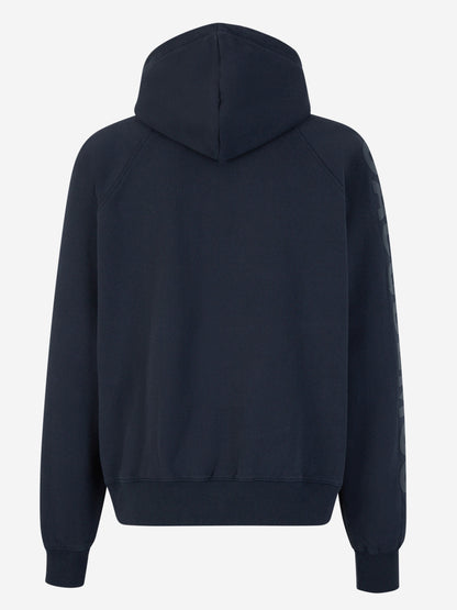 Outlet online Jacquemus Hombre Sudadera Capucha Algodón color Azul Noche sku 545-001564 01 - Foto 3
