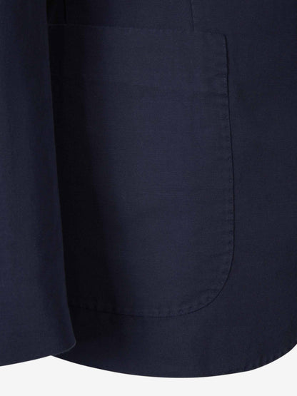 Outlet online Incotex Hombre Traje Liso Lino color Azul Marino sku 312-002812 03 - Foto 4