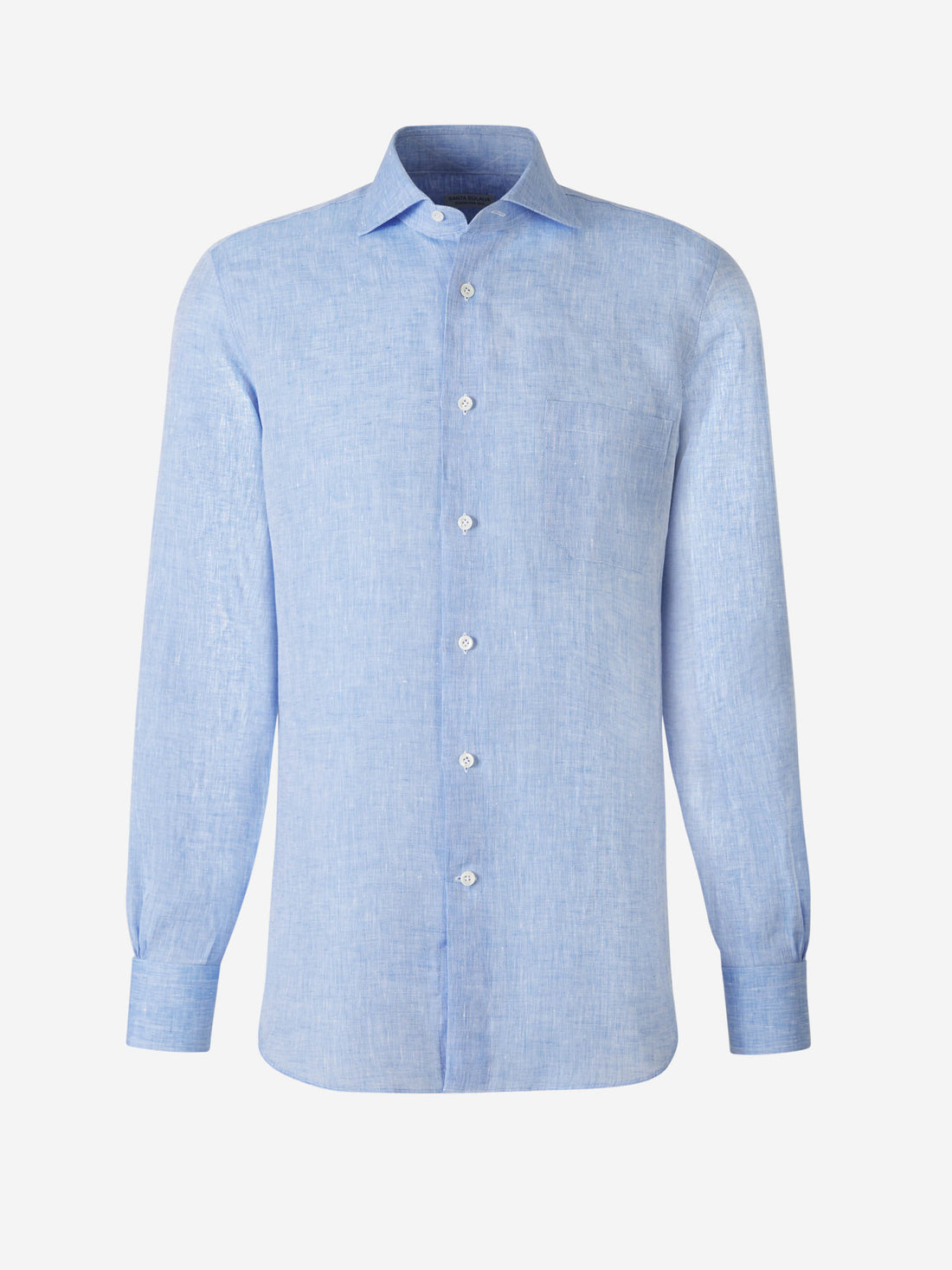 Santa Eulalia Camisa Bolsillo Lino color Azul sku 531-006246 02 - Foto 1