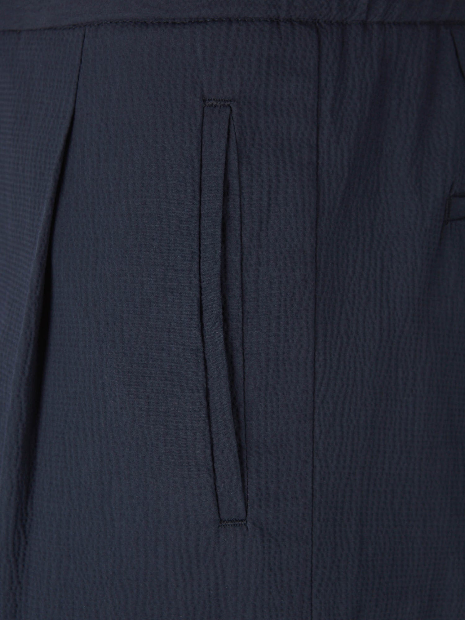 Outlet online Lardini Hombre Traje Texturizado Algodón color Azul Noche sku 312-002821 01 - Foto 8