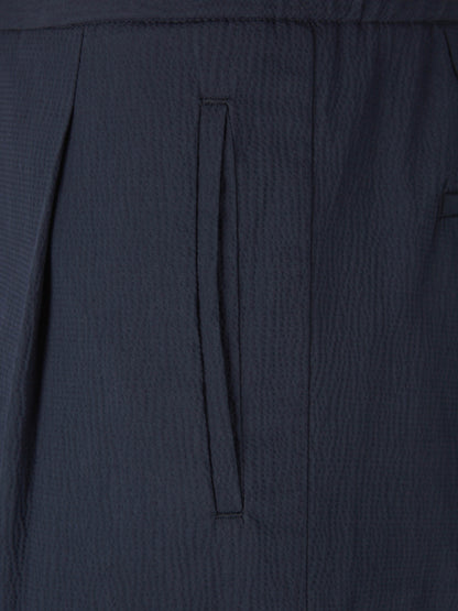 Outlet online Lardini Hombre Traje Texturizado Algodón color Azul Noche sku 312-002821 01 - Foto 8