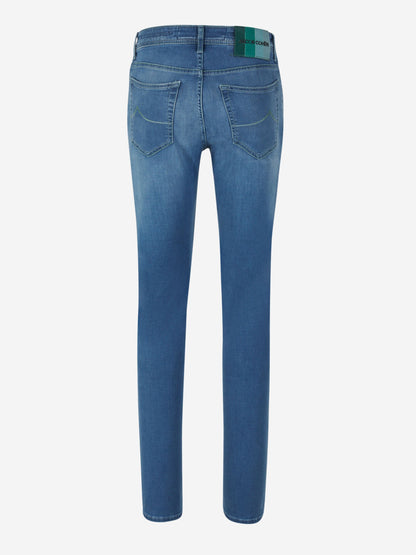 Outlet online Jacob Cohën Hombre Jeans Slim Fit Bard color Azul Denim sku 522-002625 01 - Foto 2