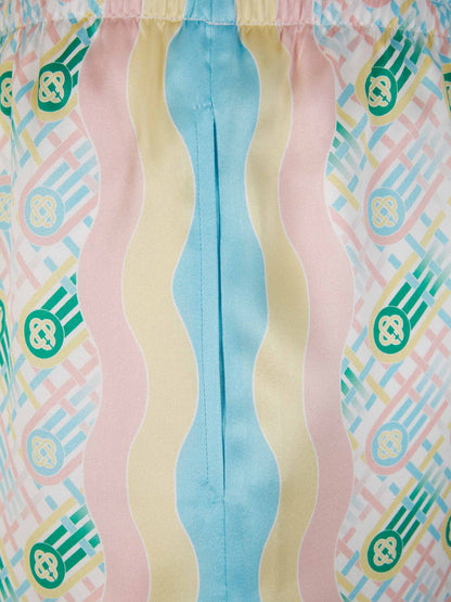 Bermudas Ping Pong Seda