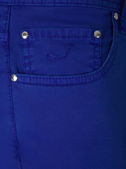 Outlet online Jacob Cohën Hombre Jeans Bard Algodón color Azul Cobalto sku 522-002418 20 - Foto 3