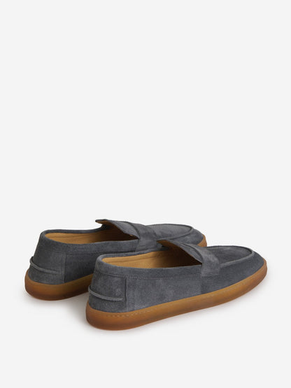Outlet online Henderson Baracco Hombre Mocasines SIFNOS.S.46 color Azul Cobalto sku 611-004391 03 - Foto 3