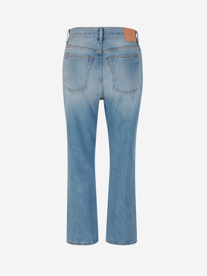 Straight Cotton Jeans