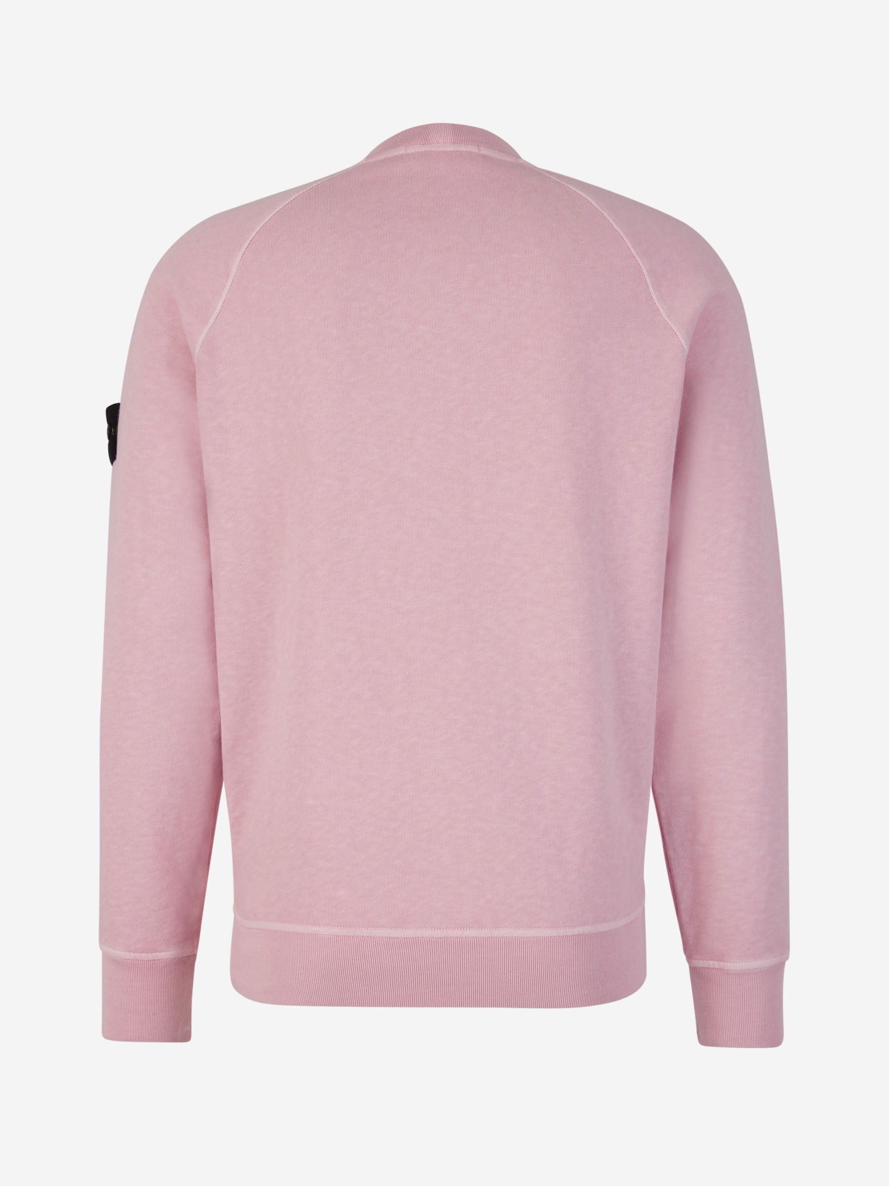 Outlet online Stone Island Hombre Sudadera Crewneck Algodón color Rosa Palo sku 545-001585 01 - Foto 2