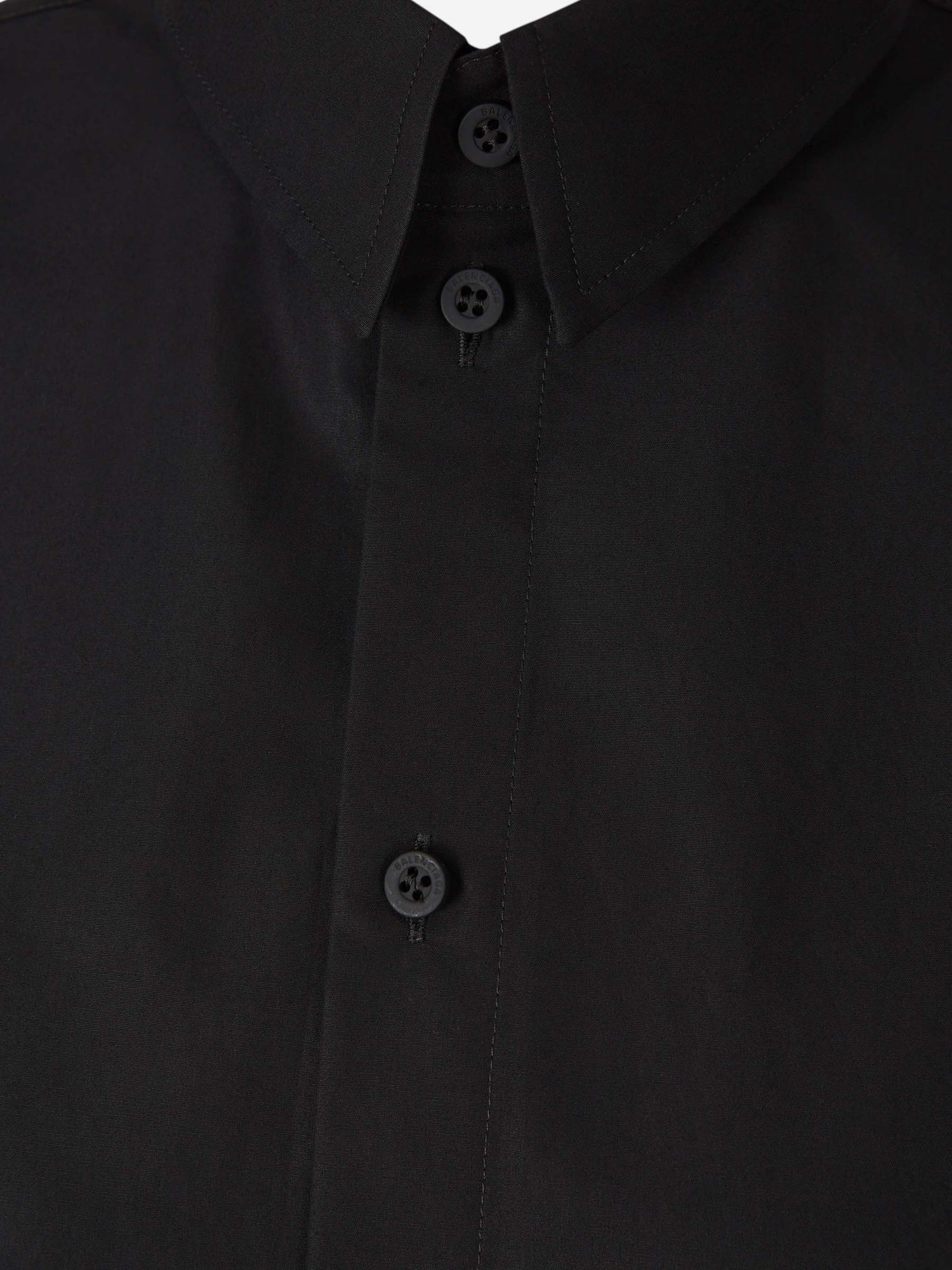 Outlet online Balenciaga Mujer Vestido Mini Camisero Suspended color Negro sku 732-001411 01 - Foto 3