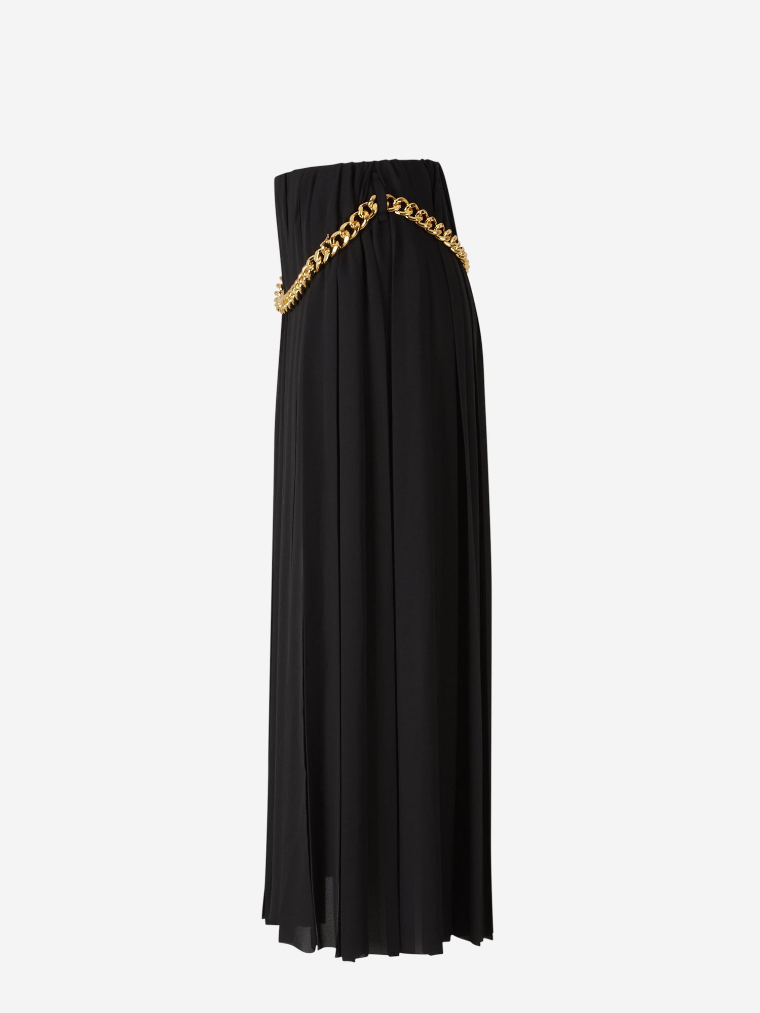 Outlet online Balenciaga Mujer Falda Maxi Plisada color Negro sku 750-001545 01 - Foto 3