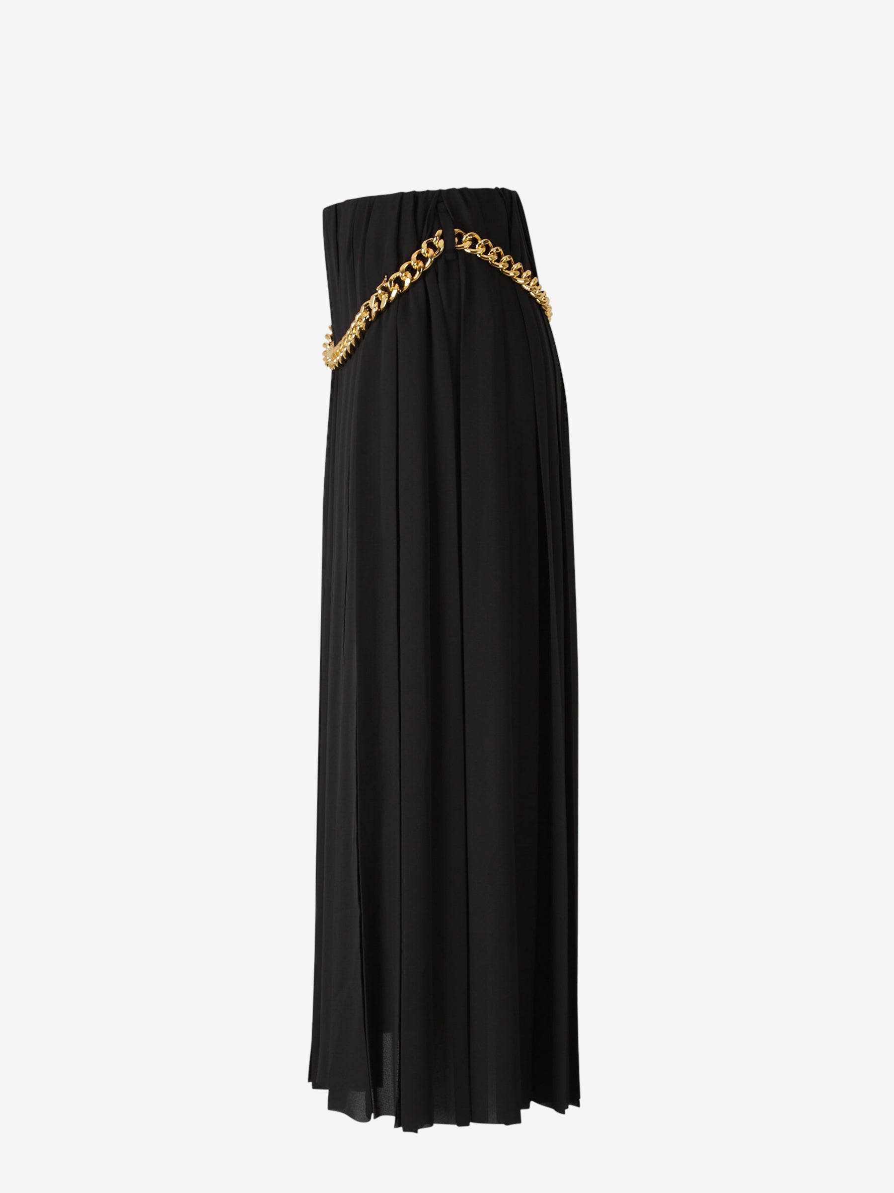Outlet online Balenciaga Mujer Falda Maxi Plisada color Negro sku 750-001545 01 - Foto 3