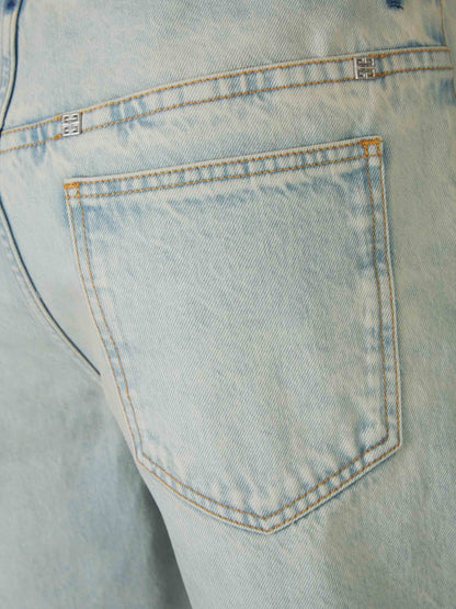 Outlet online Givenchy Hombre Bermudas Denim color Azul Denim sku 523-000958 01 - Foto 5