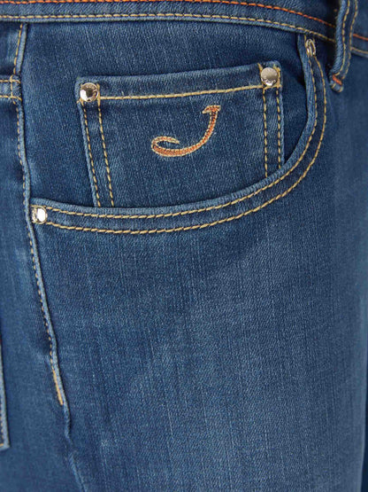 Outlet online Jacob Cohën Hombre Jeans Slim Fit Nick color Azul Denim sku 522-002620 01 - Foto 3