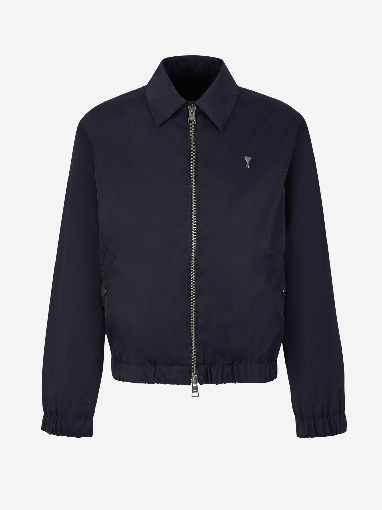 Outlet online Ami Paris Hombre Chaqueta Elástico Logo color Gris Piedra sku 512-002217 01 - Foto 6