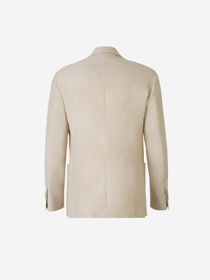 Outlet online Lardini Hombre Traje Liso Algodón color Crema sku 312-002788 01 - Foto 2