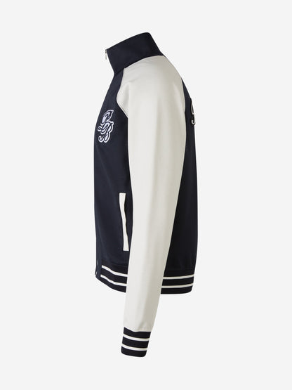 Outlet online Balmain Hombre Chaqueta Técnica PB Signature color Azul Marino sku 512-002209 00 - Foto 2