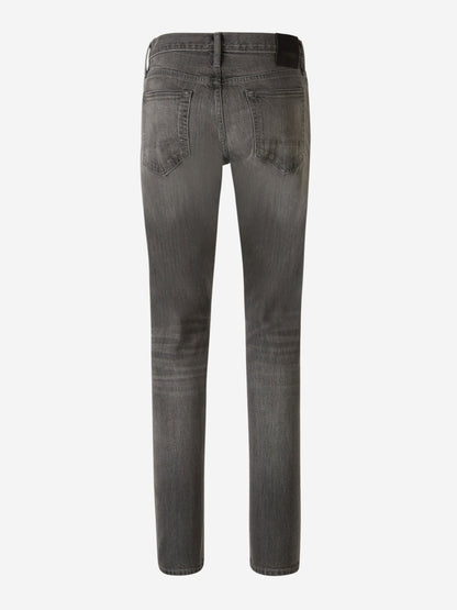 Outlet online Tom Ford Hombre Jeans Slim Fit Algodón color Negro sku 522-002576 01 - Foto 2