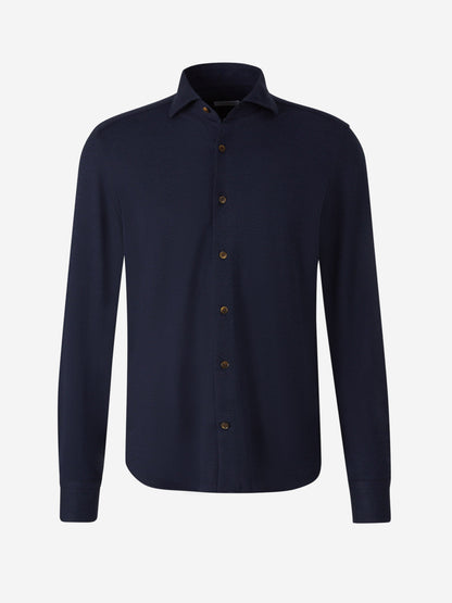 Outlet online Santa Eulalia Hombre Camisa Lisa Algodón color Azul Marino sku 531-006363 01 - Foto 1