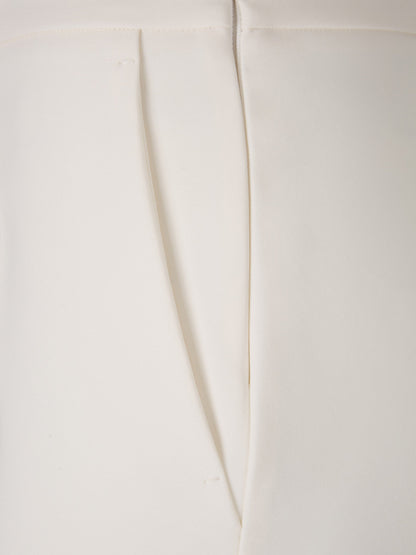 Outlet online Max Mara Mujer Pantalones Formales Cropped color Marfil sku 761-003601 01 - Foto 4