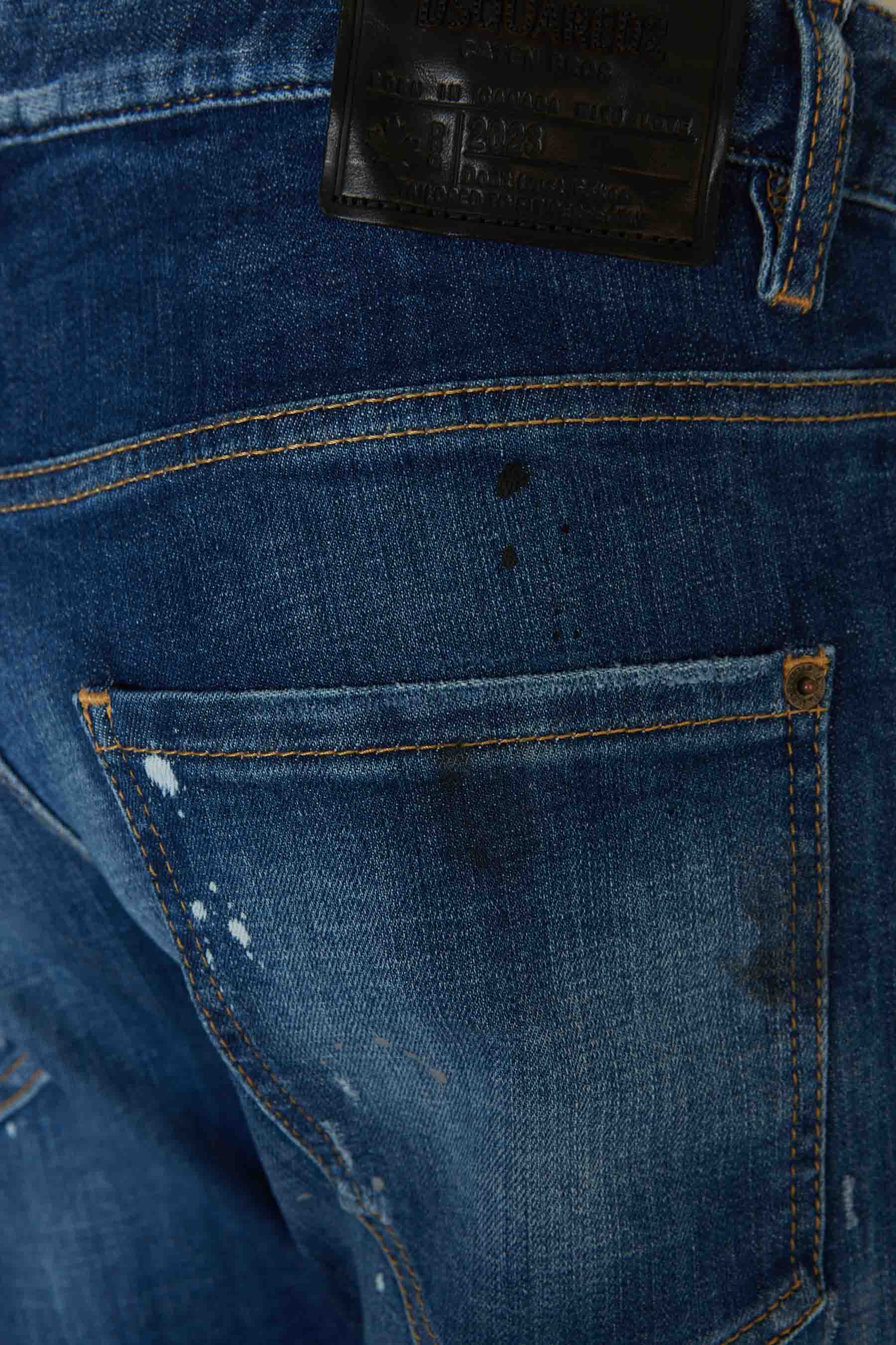 Dsquared2 Jeans Efecto Roturas color Azul Marino sku 522-002509 01 - Foto 4