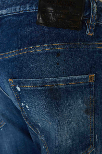 Dsquared2 Jeans Efecto Roturas color Azul Marino sku 522-002509 01 - Foto 4