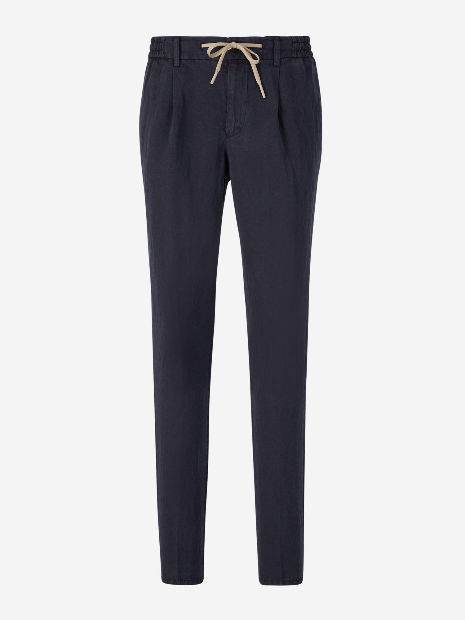 Outlet online Santa Eulalia Hombre Joggers Fluidos Lino color Azul Marino sku 521-003035 04 - Foto 1