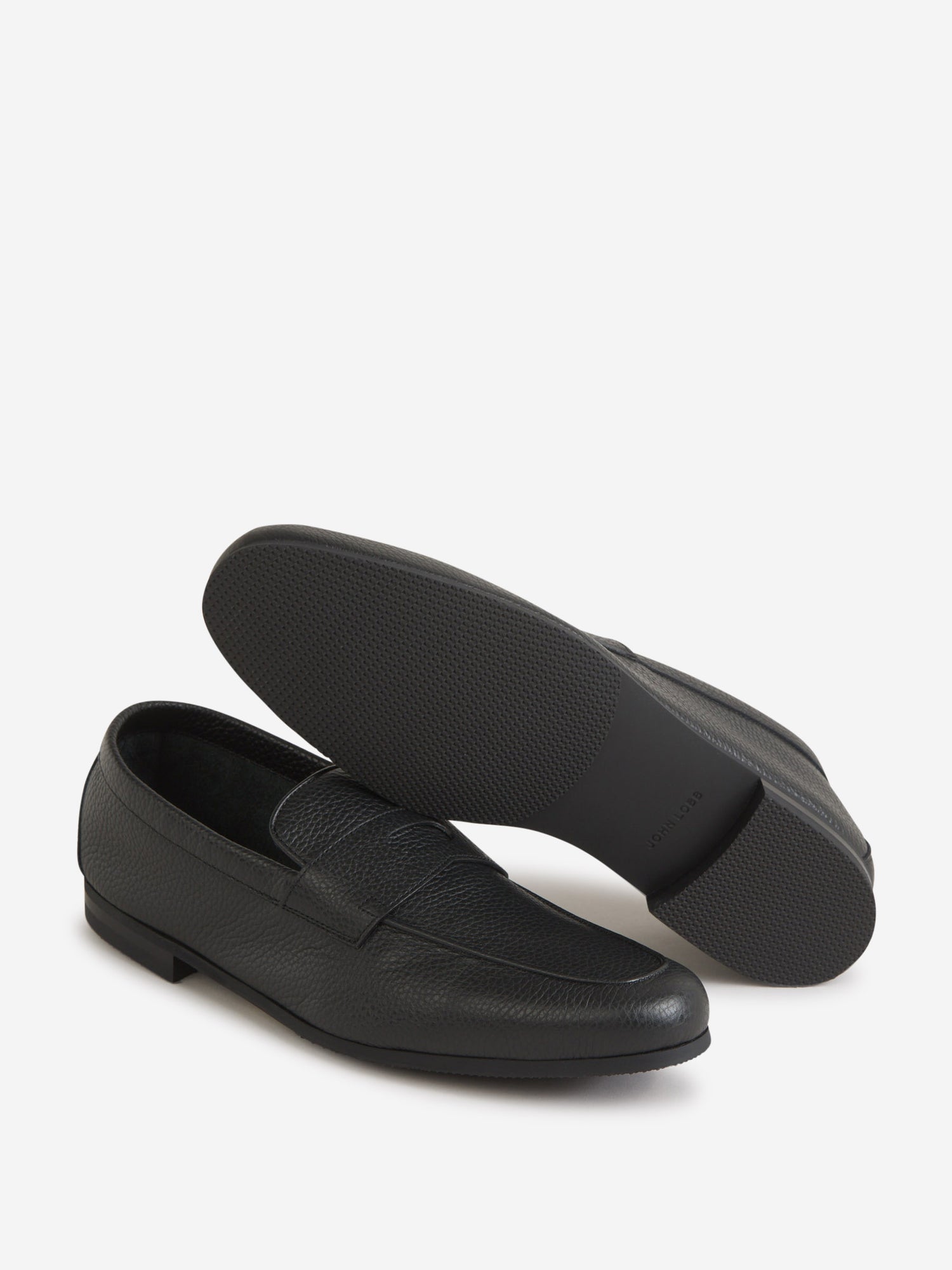 Outlet online John Lobb Hombre Zapatos Mocasines Thorne color Negro sku 611-004372 01 - Foto 4
