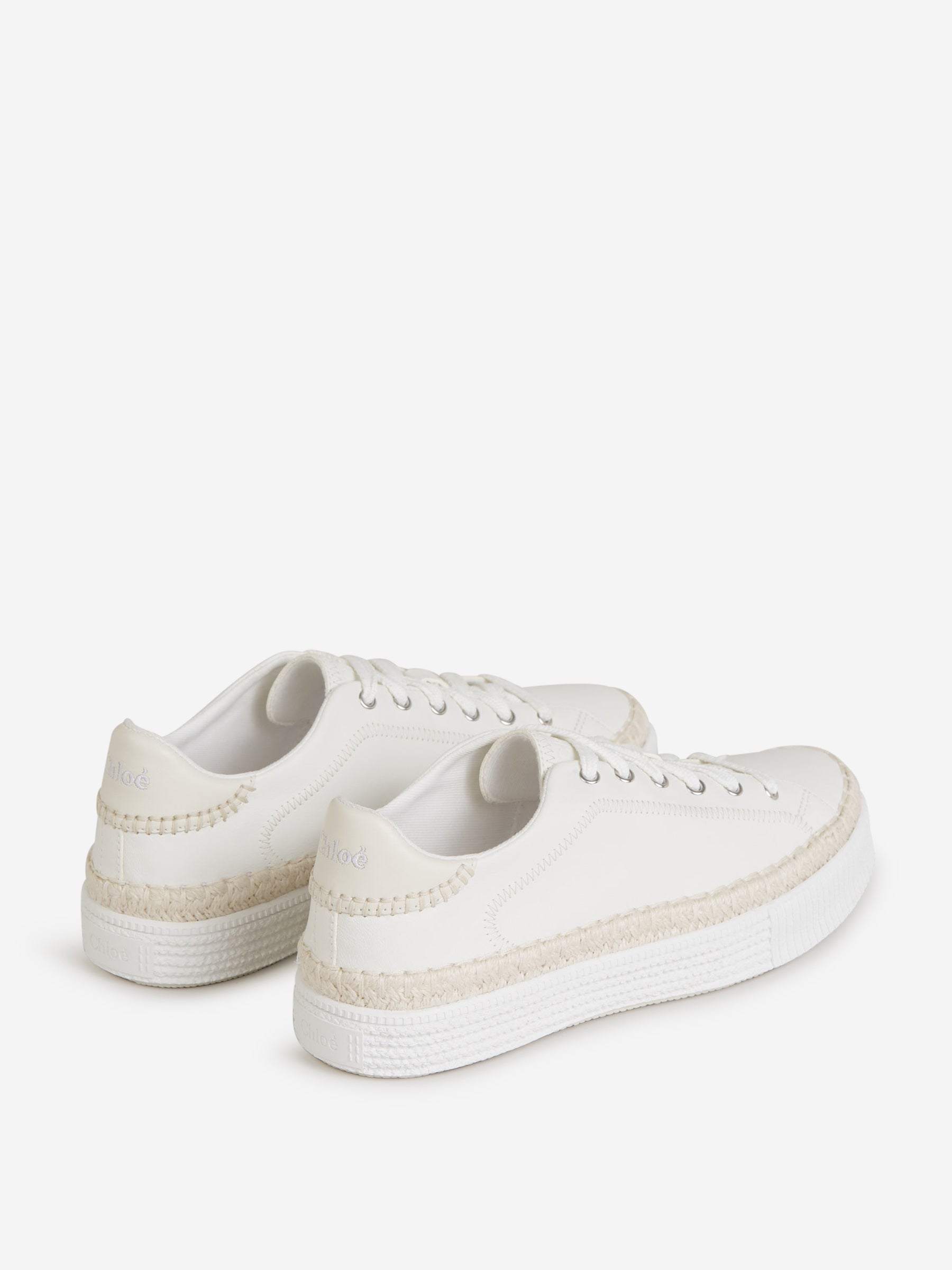 Outlet online Chloé Mujer Sneakers Nama Piel color Marfil sku 806-000298 01 - Foto 3