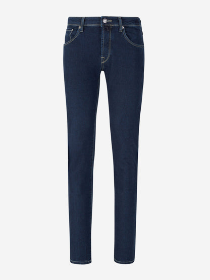 Outlet online Incotex Blue Division Hombre Jeans Slim Fit color Azul Denim sku 522-002636 01 - Foto 1