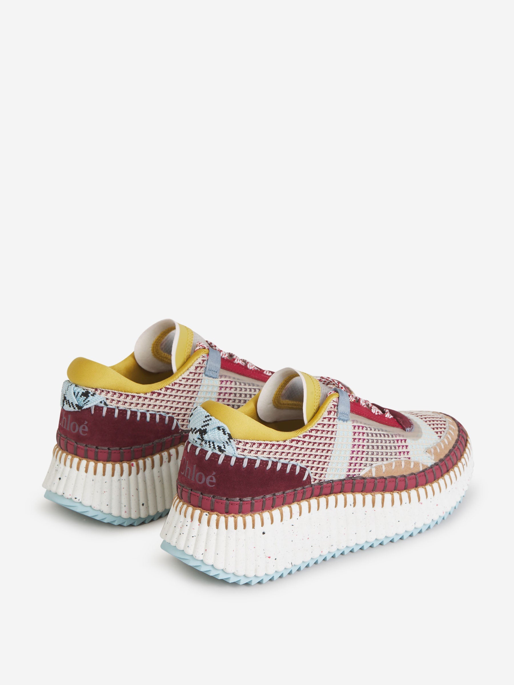 Outlet online Chloé Mujer Sneakers Ecológico Nama color Burdeos sku 806-000321 03 - Foto 5