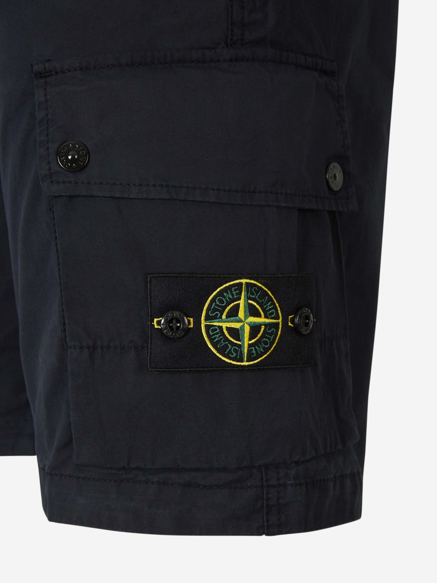 Outlet online Stone Island Hombre Bermudas Cargo Logo color Azul Noche sku 523-000976 01 - Foto 5