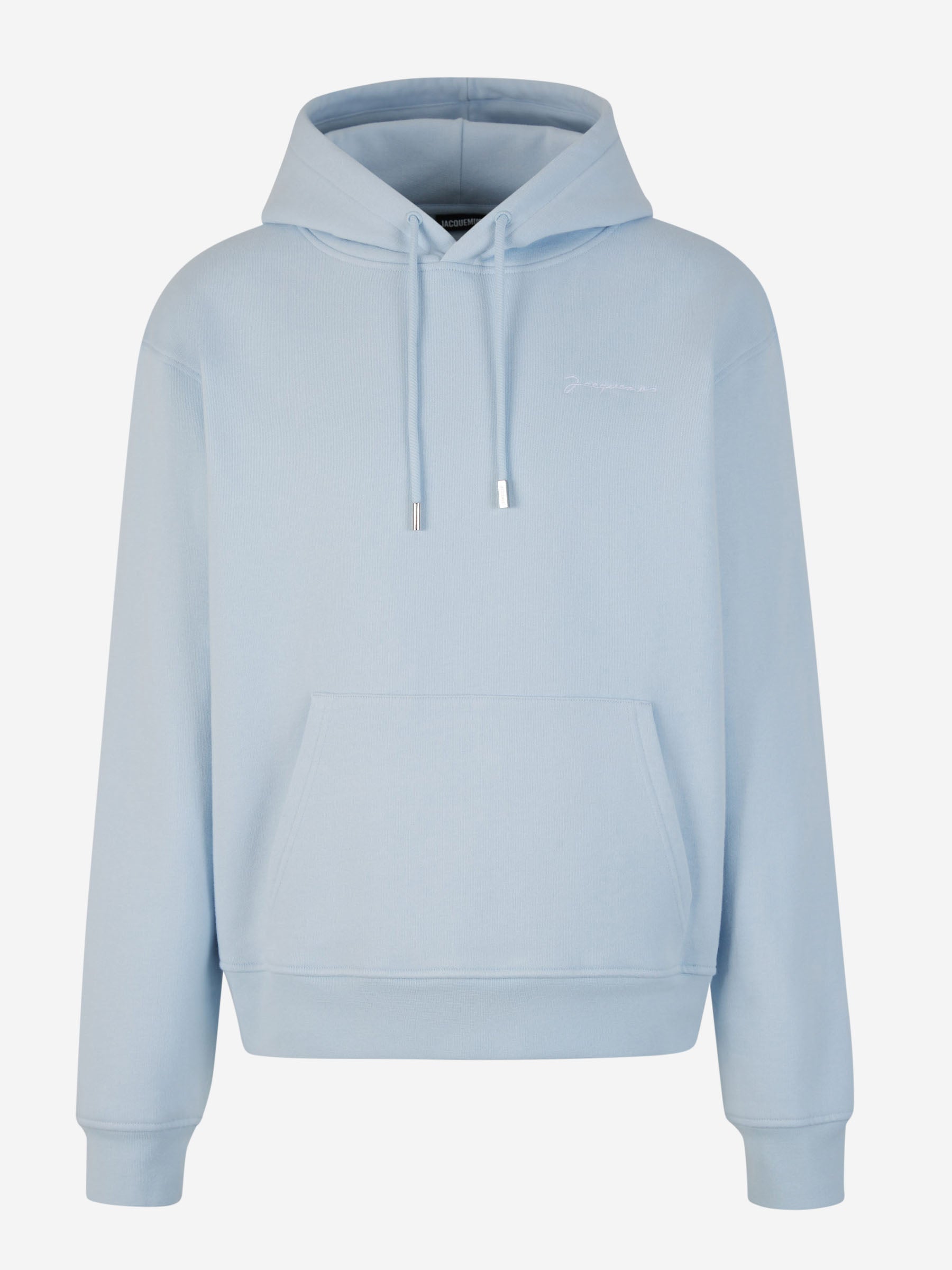 Outlet online Jacquemus Hombre Sudadera Capucha Algodón color Azul Cielo sku 545-001562 01 - Foto 1