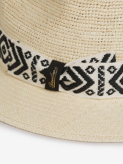 Outlet online Borsalino Hombre Sombrero Panamá Paja color Blanco sku 695-001470 01 - Foto 6