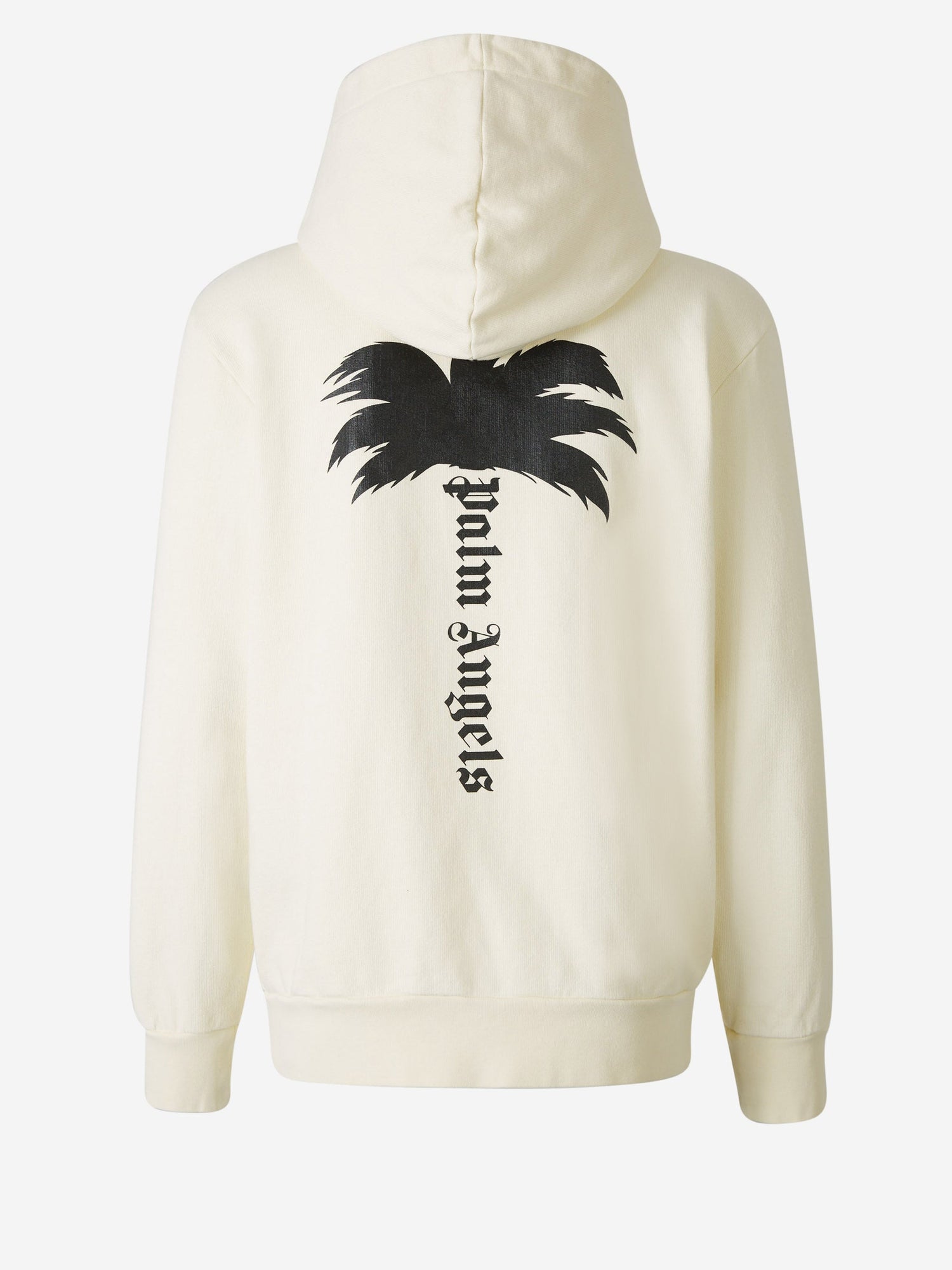 Outlet online Palm Angels Hombre Sudadera Algodón Logo color Amarillo Claro sku 545-001549 01 - Foto 2