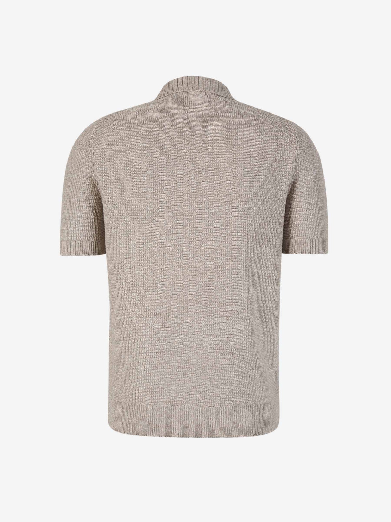 Outlet online Gran Sasso Hombre Polo Skipper Lino color Beis sku 552-001489 01 - Foto 2