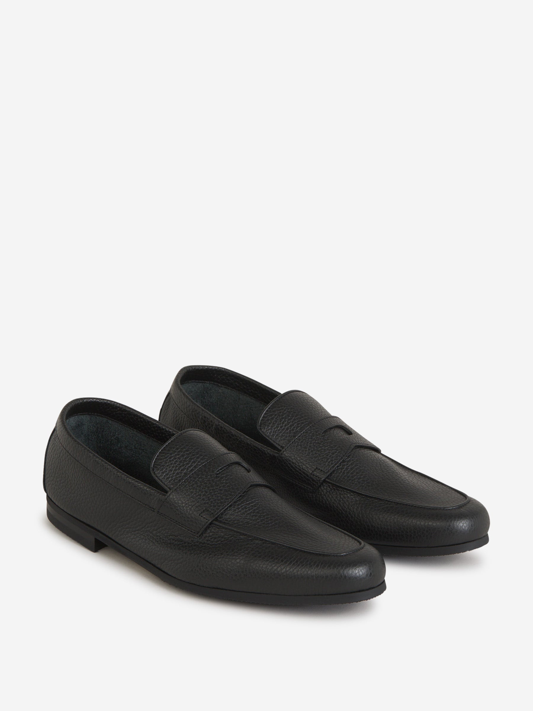 Outlet online John Lobb Hombre Zapatos Mocasines Thorne color Negro sku 611-004372 01 - Foto 2