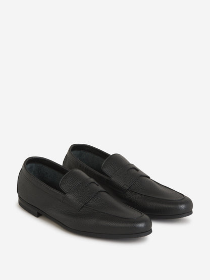 Outlet online John Lobb Hombre Zapatos Mocasines Thorne color Negro sku 611-004372 01 - Foto 2